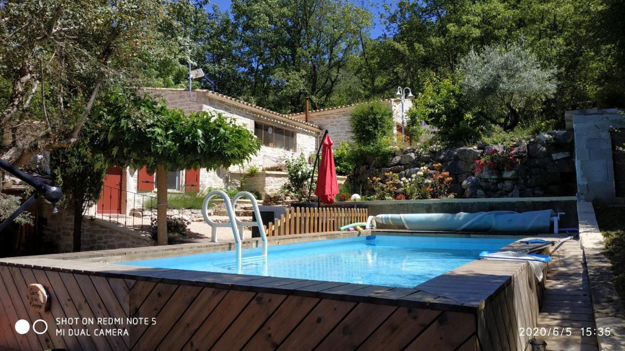 Appartement L'Establoun à Saint-Martin-de-Brômes Extérieur photo