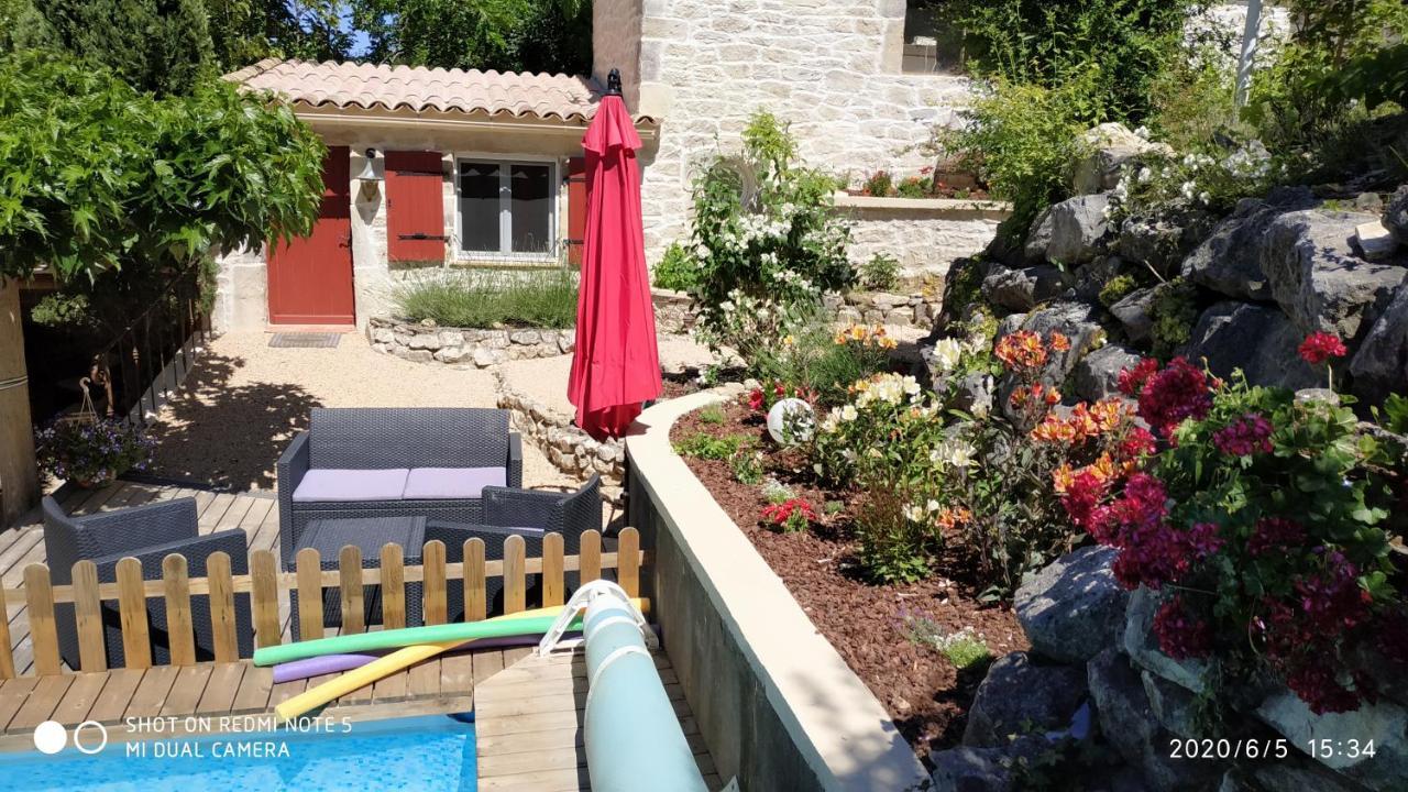Appartement L'Establoun à Saint-Martin-de-Brômes Extérieur photo