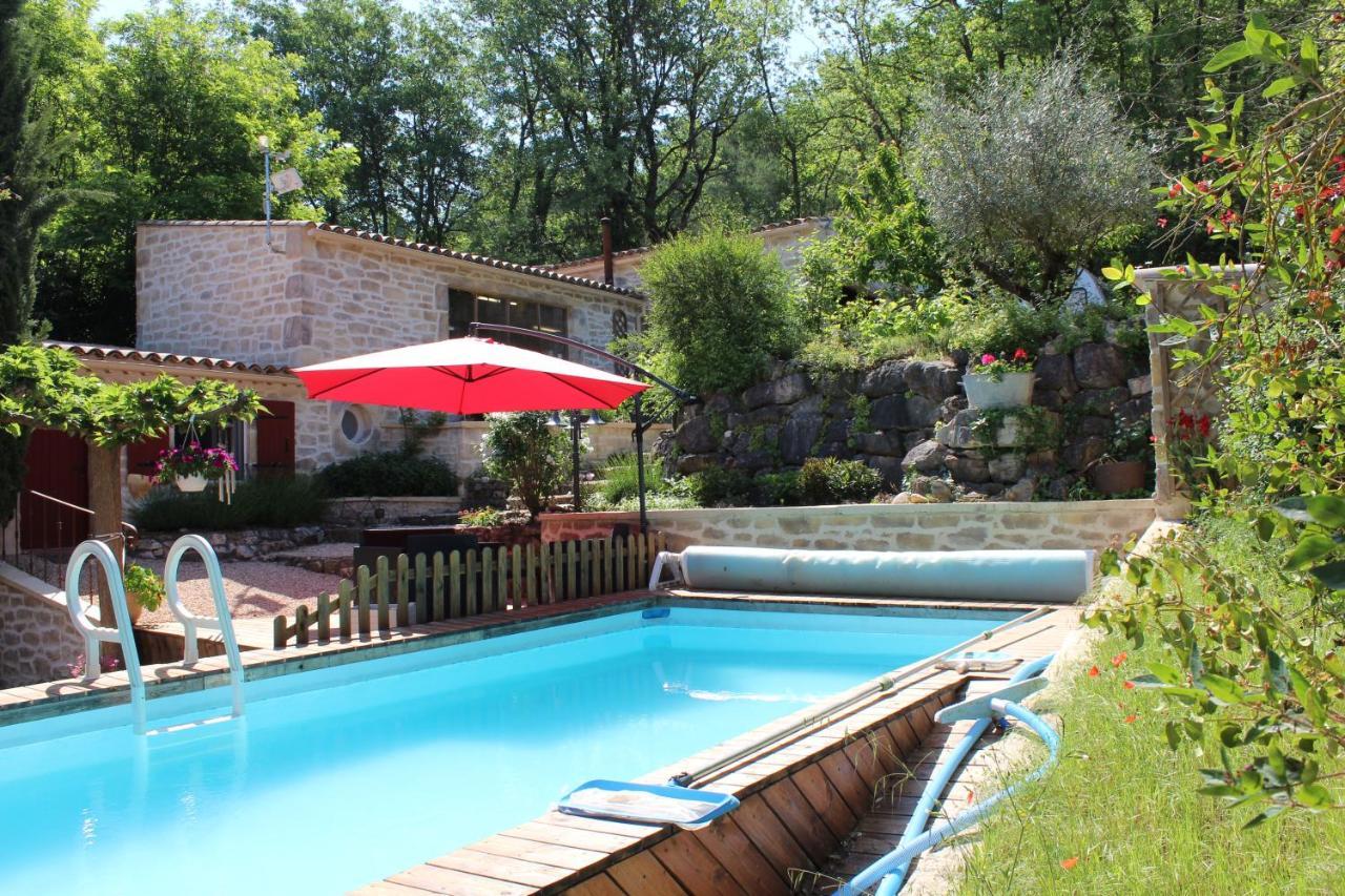 Appartement L'Establoun à Saint-Martin-de-Brômes Extérieur photo