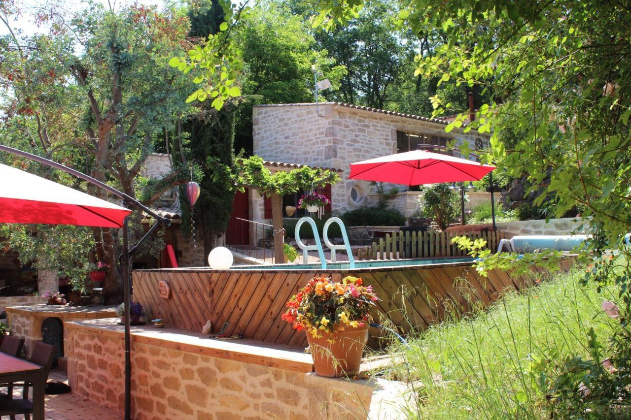 Appartement L'Establoun à Saint-Martin-de-Brômes Extérieur photo
