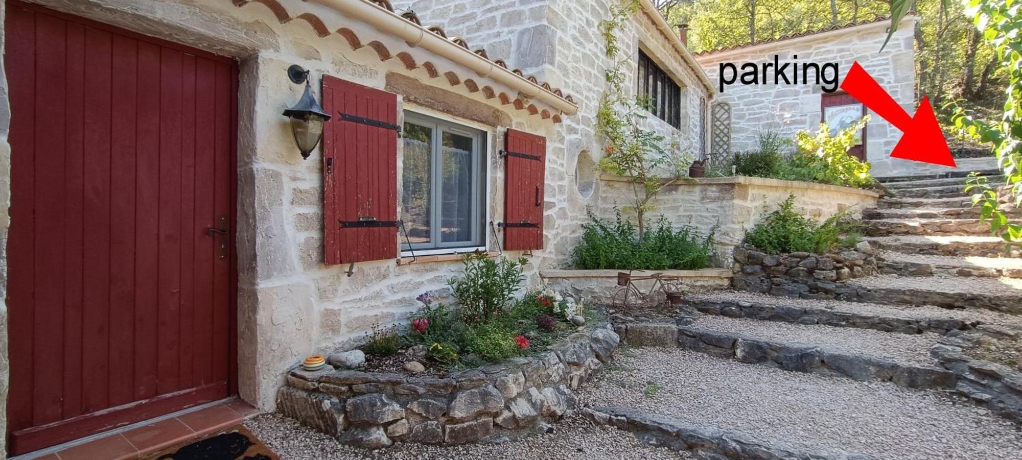 Appartement L'Establoun à Saint-Martin-de-Brômes Extérieur photo