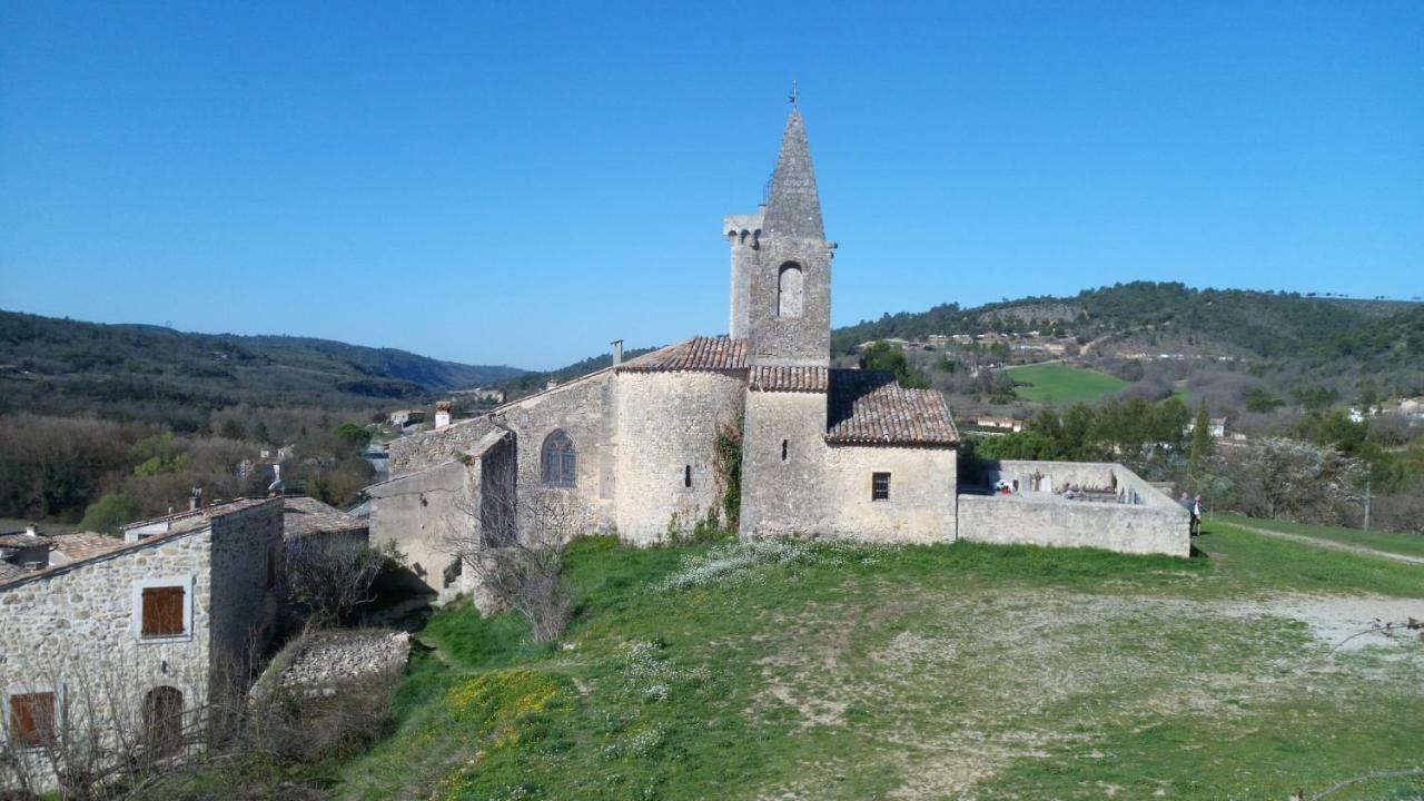 Appartement L'Establoun à Saint-Martin-de-Brômes Extérieur photo